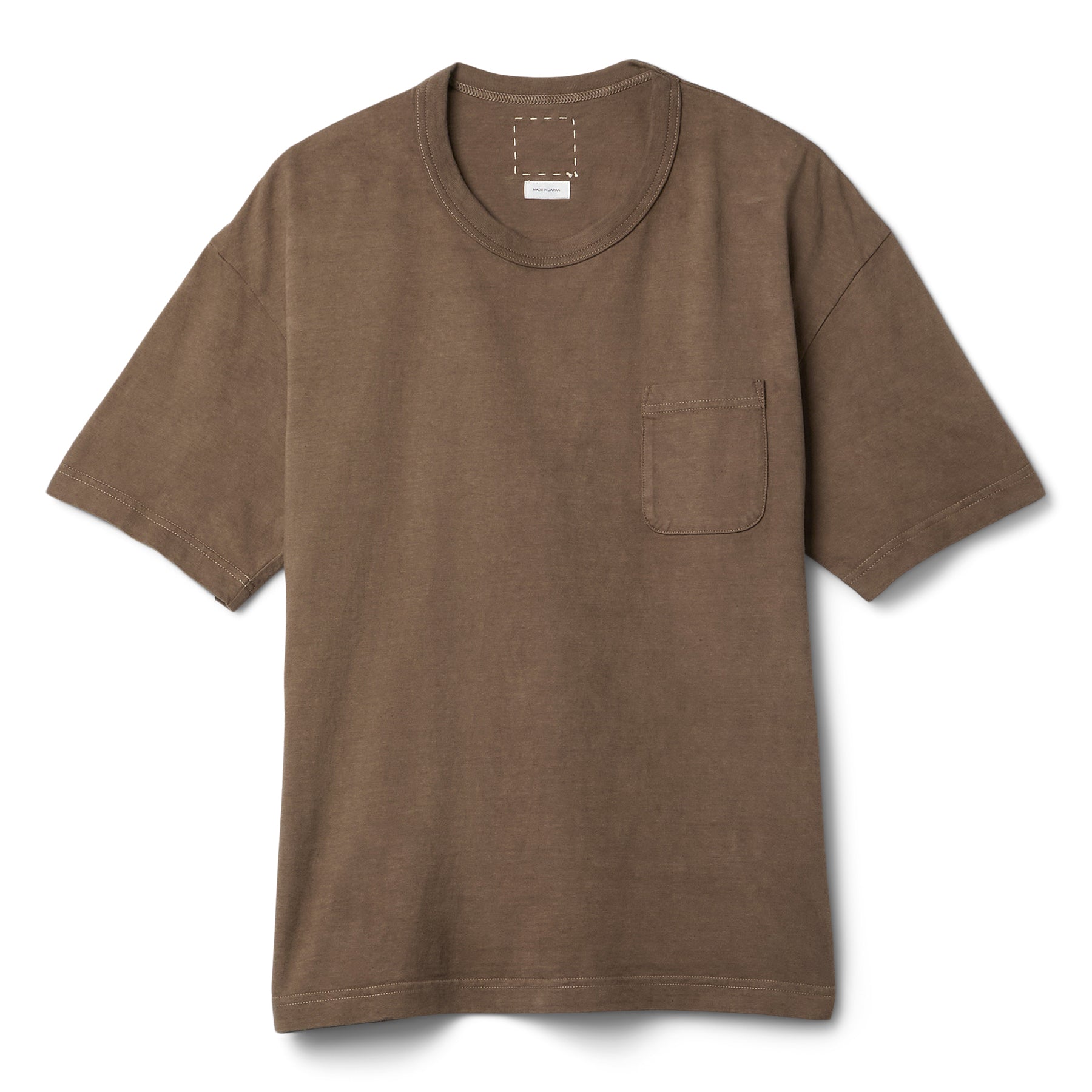 Visvim Jumbo SS Tee (N.d.) (Mud) – CNCPTS