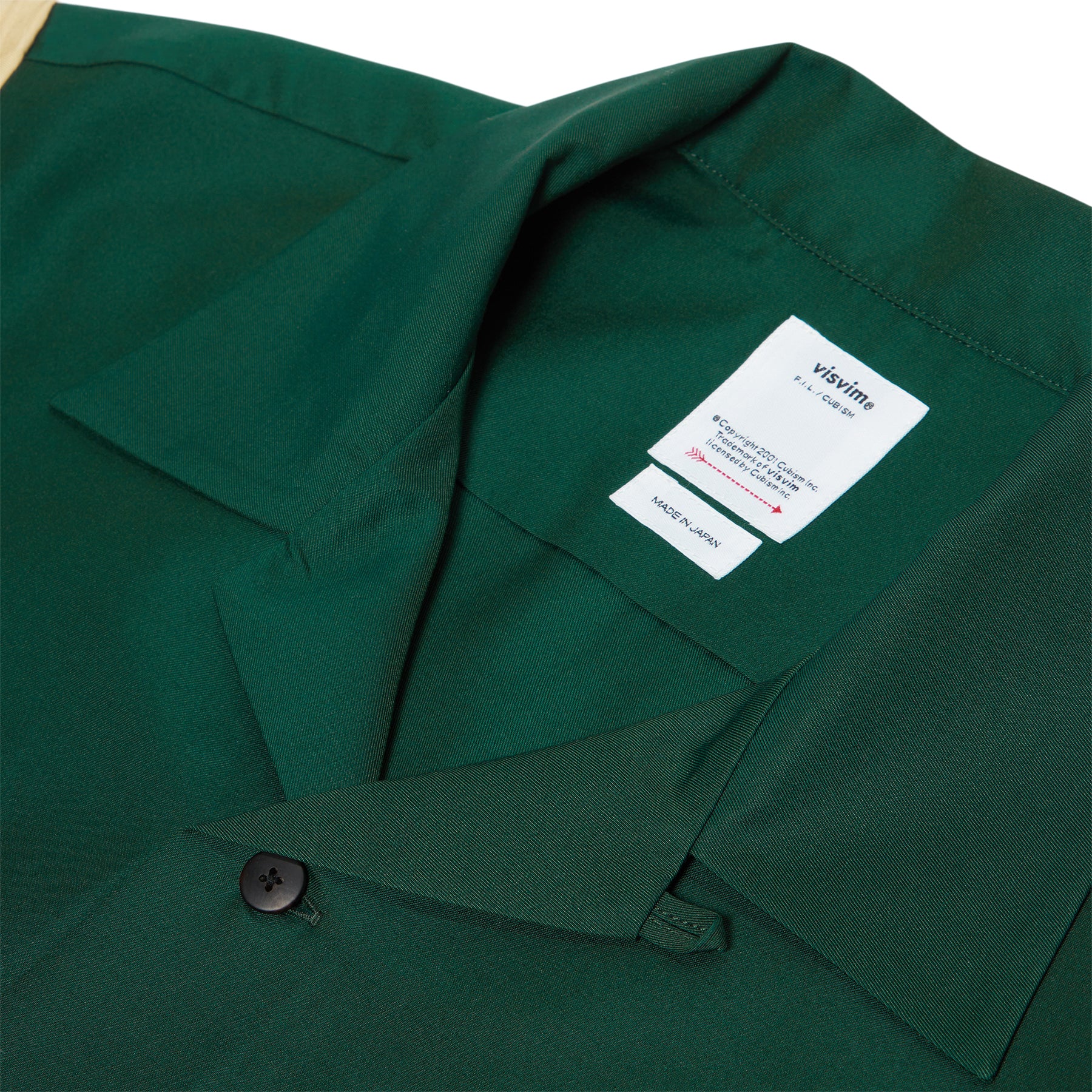 Visvim Douglas Short Sleeve Shirt (Green)