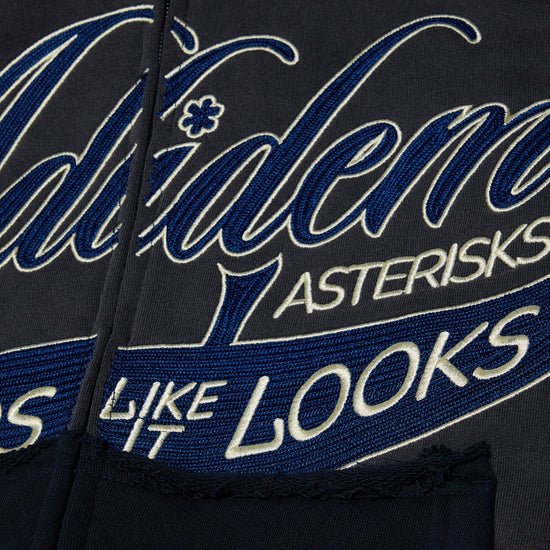 Adidem Asterisks Sounds* Ribbon Hoodie (Blue)