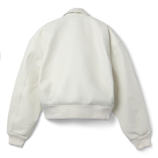 Adidem Asterisks Lambskin Jacket (White)