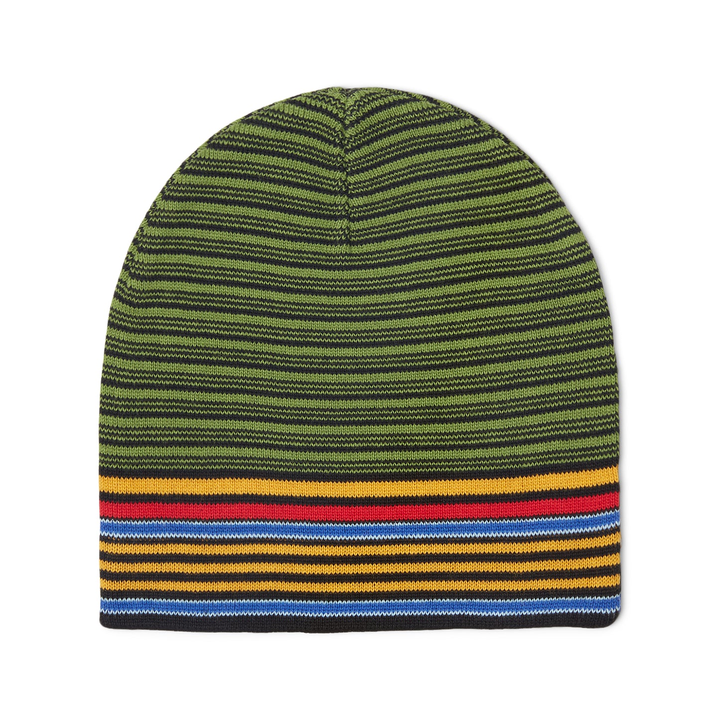 Adidem Asterisks Stripe Beanie (Green)