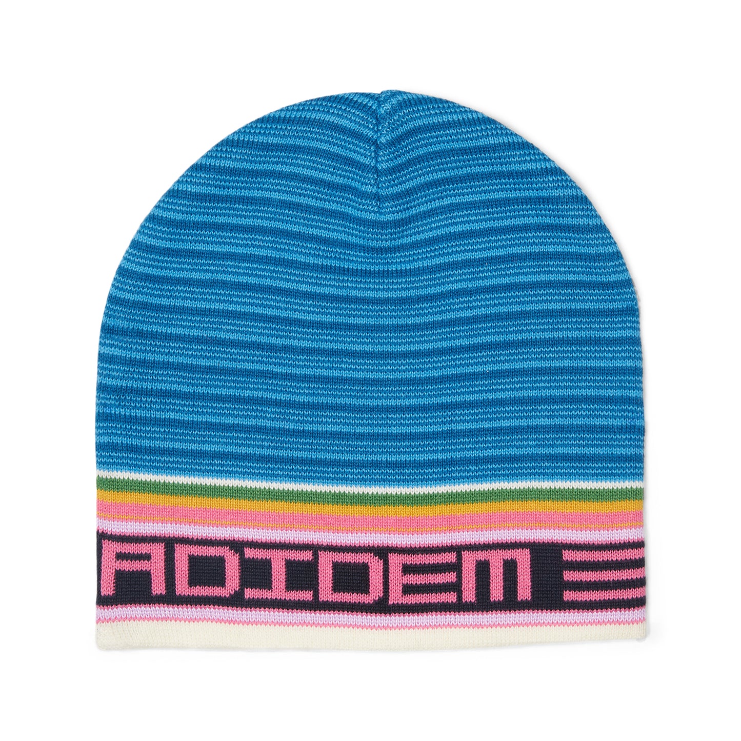 Adidem Asterisks Stripe Beanie (Blue)