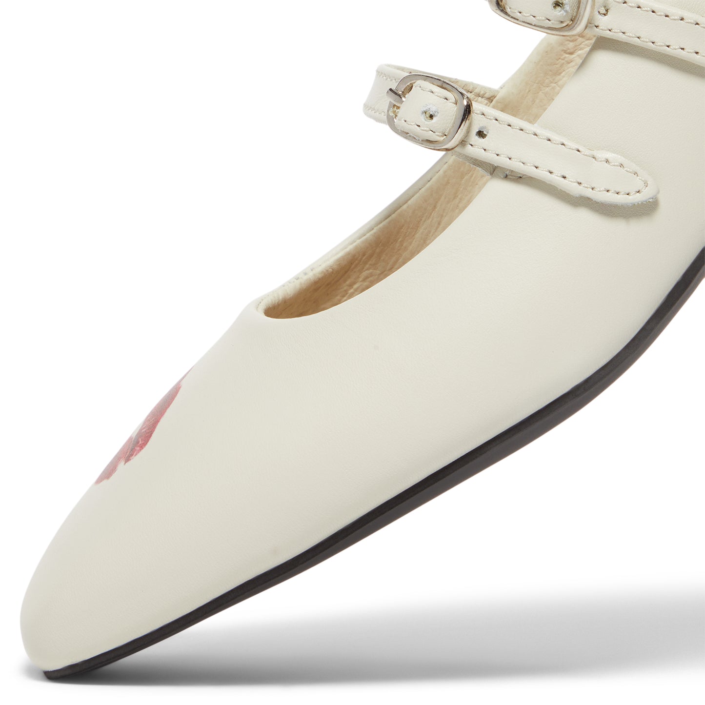 DUKE + DEXTER Ruby Off-white Kiss Mary Jane (Off White)