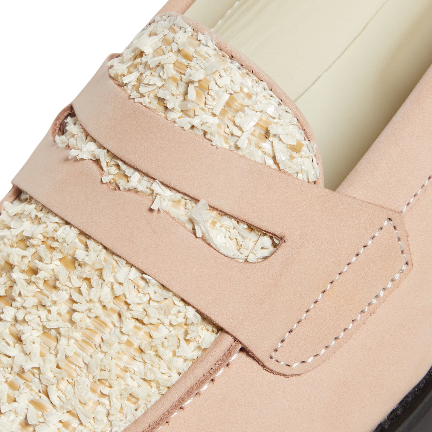 DUKE + DEXTER Wilde Habana Penny Loafer (Pink/White)