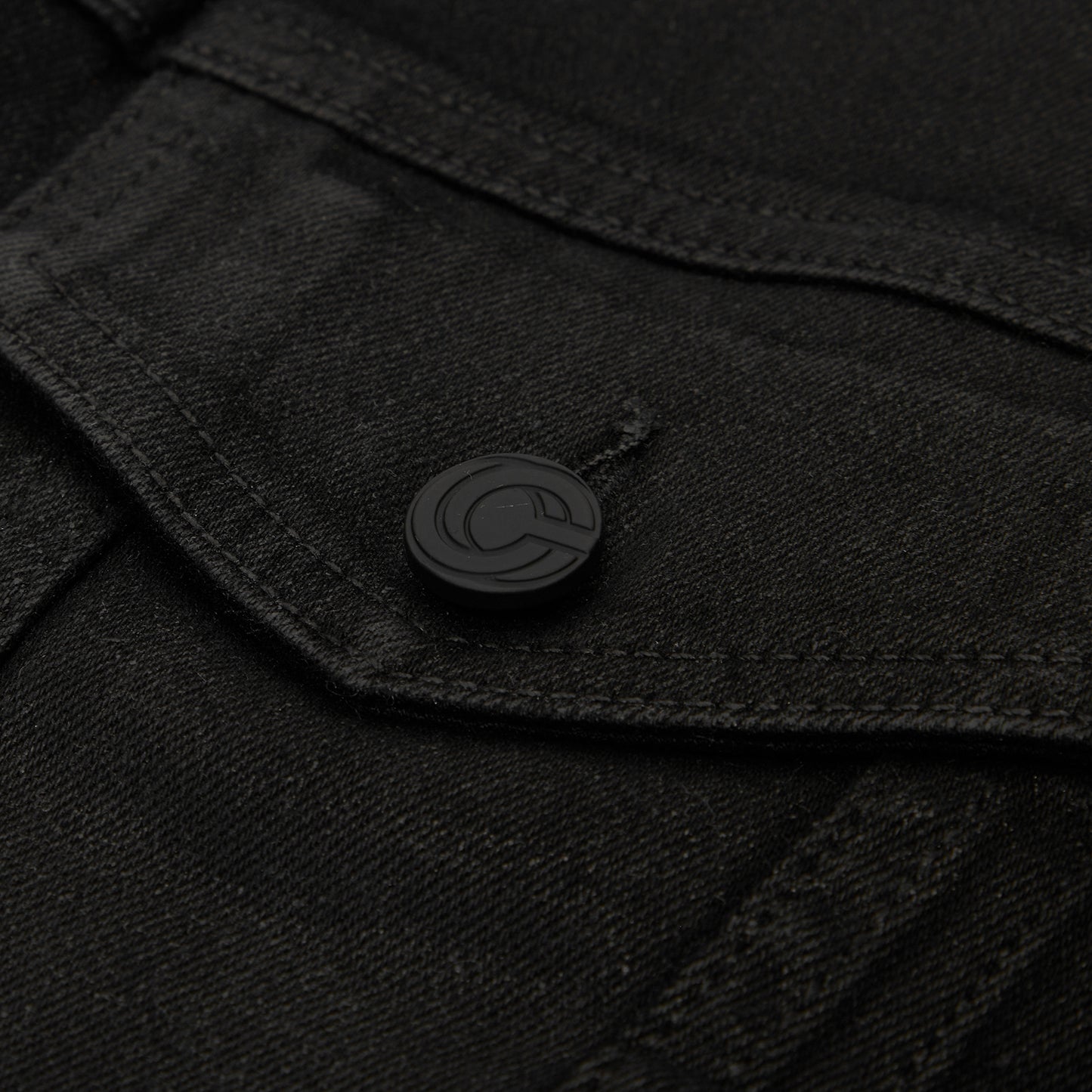 CNCPTS Coated Denim Jacket (Black Wash)