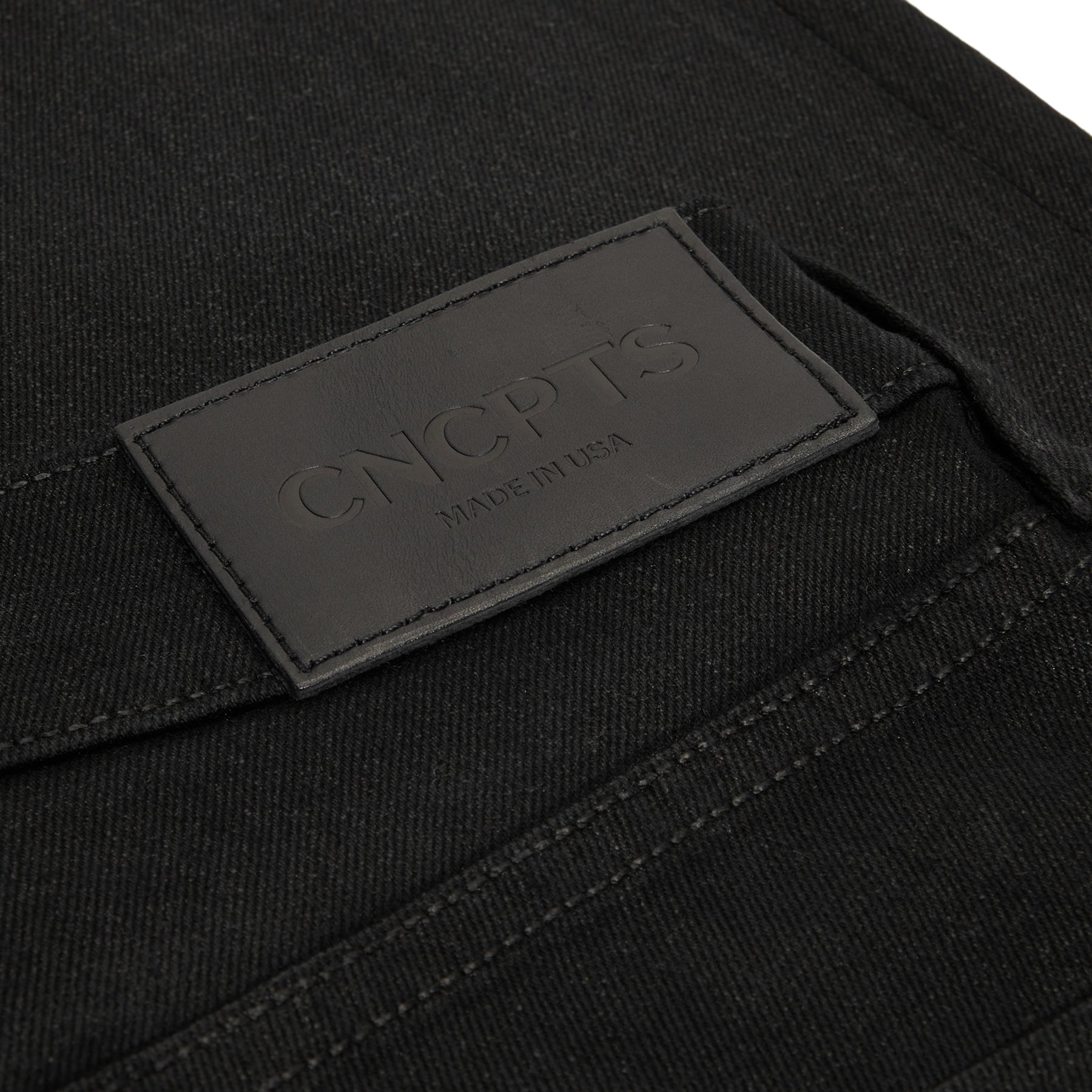 CNCPTS Coated Denim (Black)