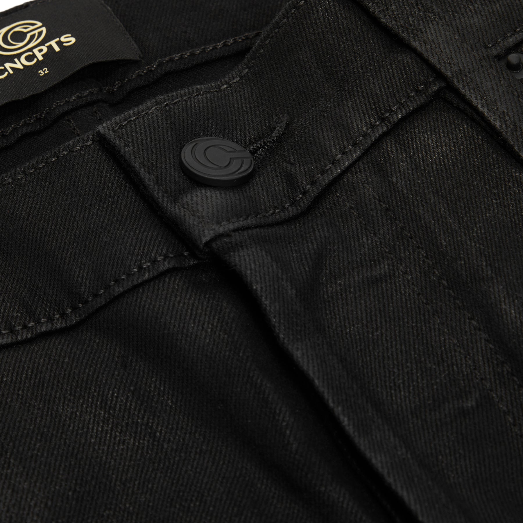 CNCPTS Coated Denim (Black)