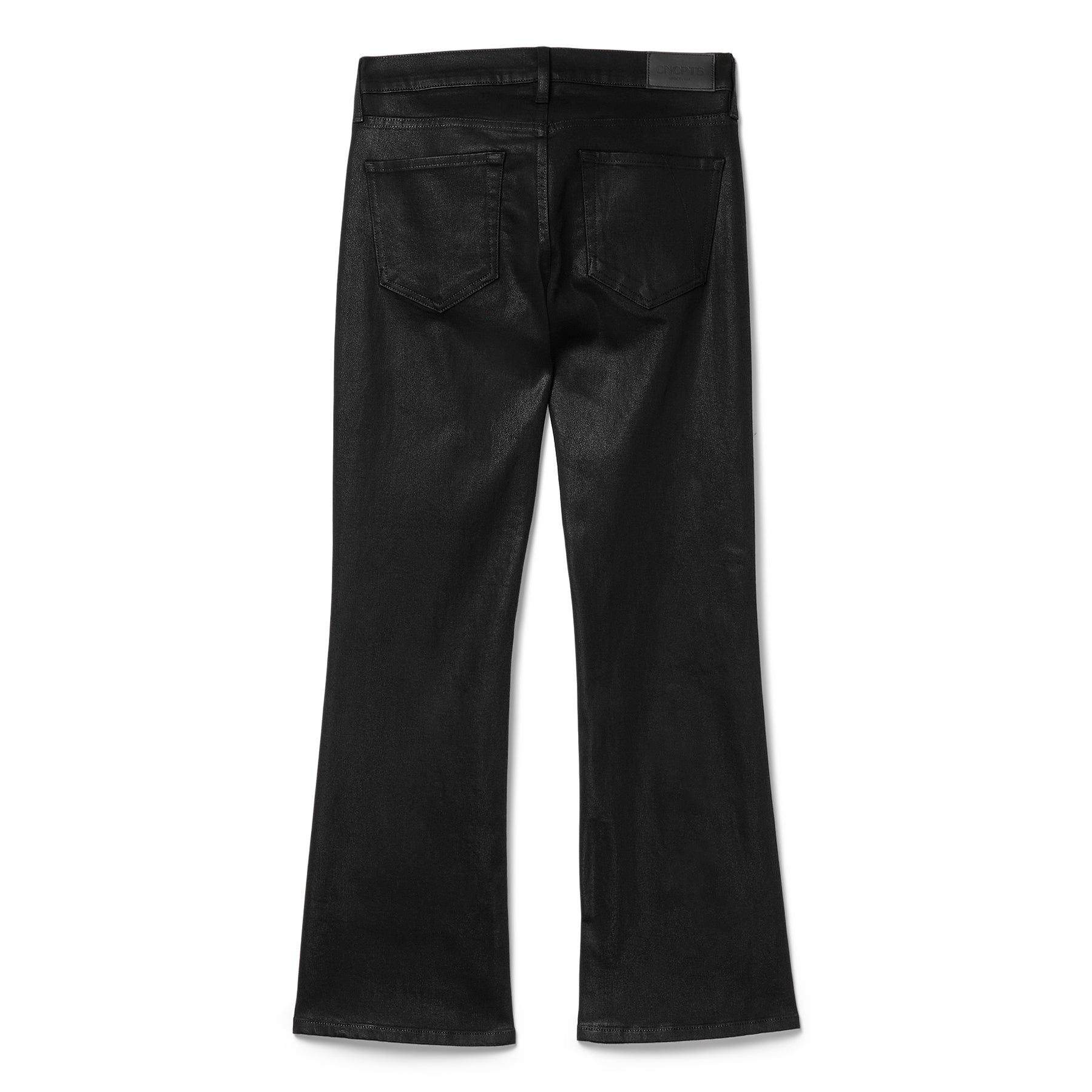 CNCPTS Coated Bootcut Denim (Black)