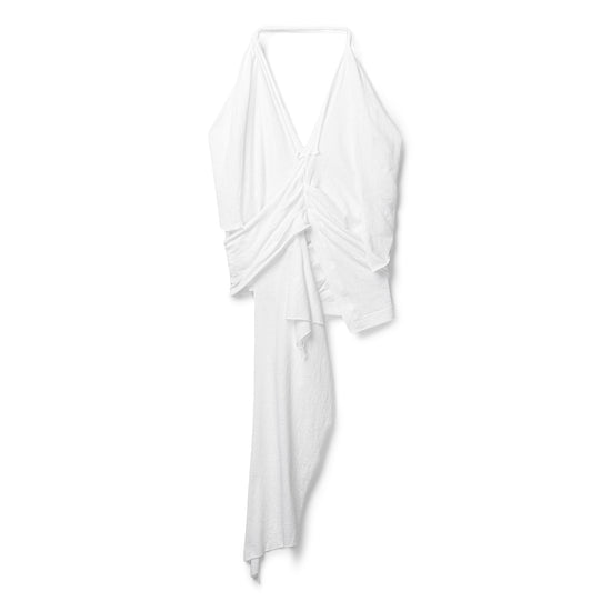 Dsquared2 Jersey Halter Top (White)
