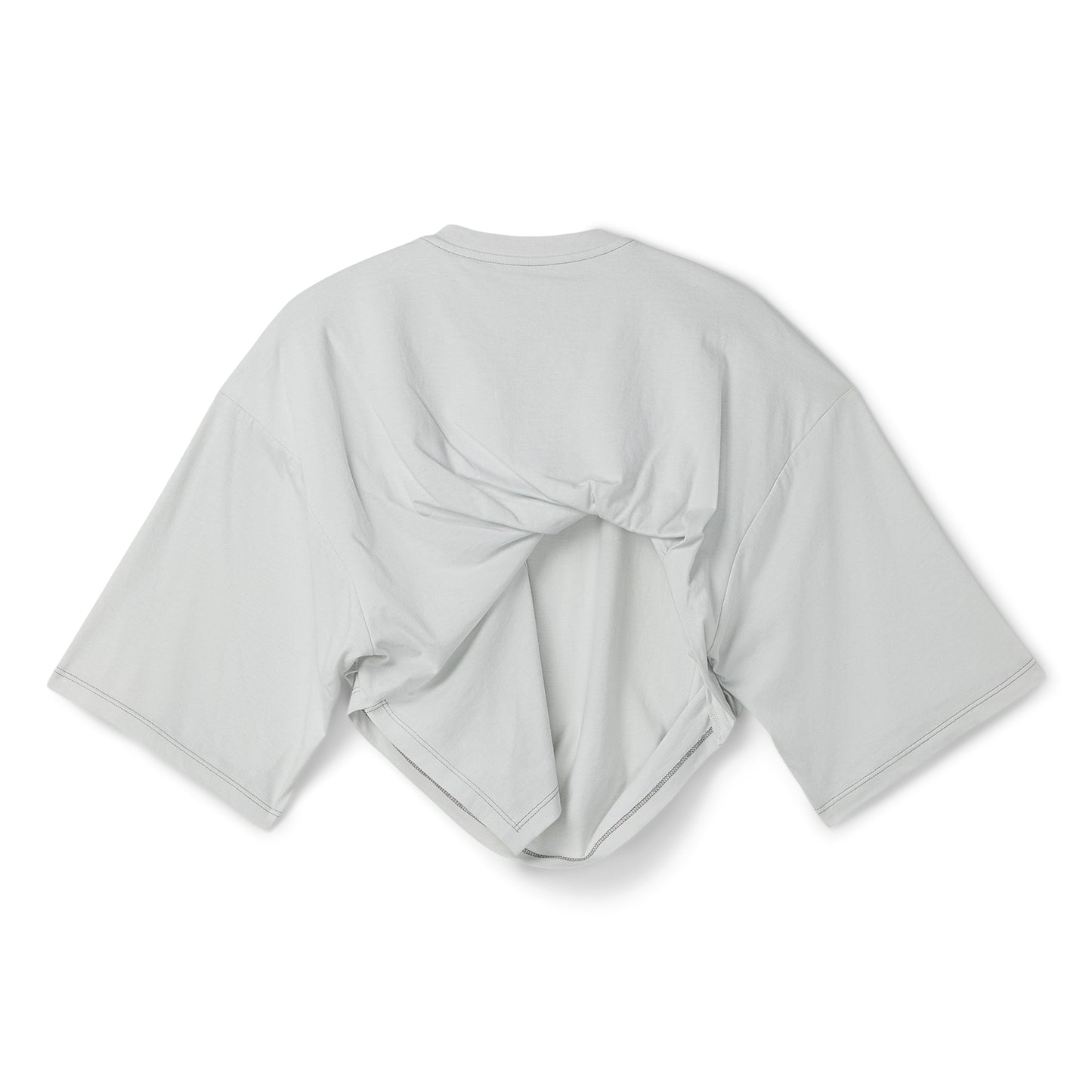 Jane Wade Flip Drape T-Shirt (Smoke)