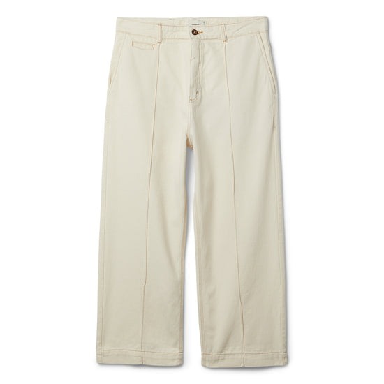 CARNAN Creased Denim Pants (Off White)