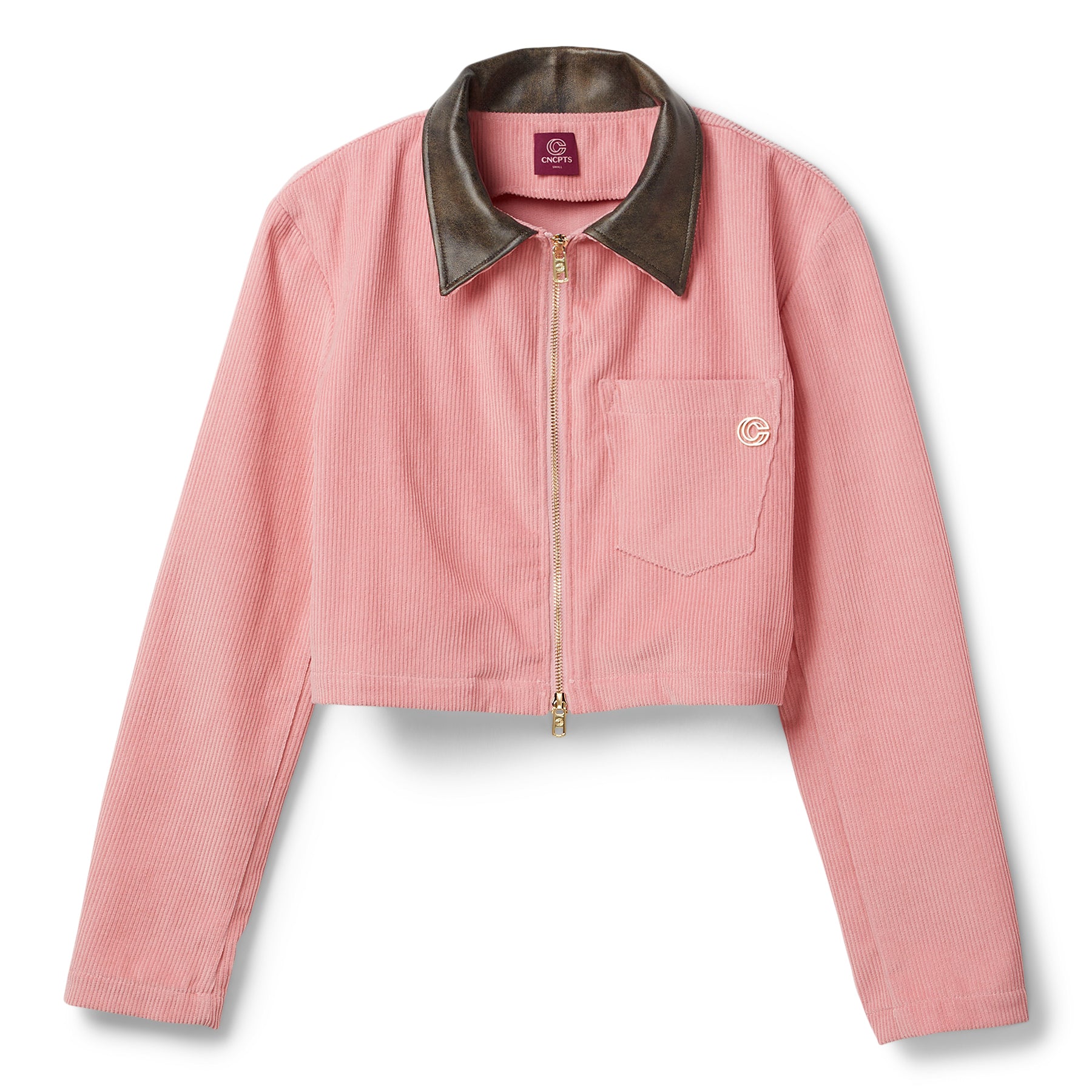 CNCPTS Corduroy Zip Jacket (Pink)