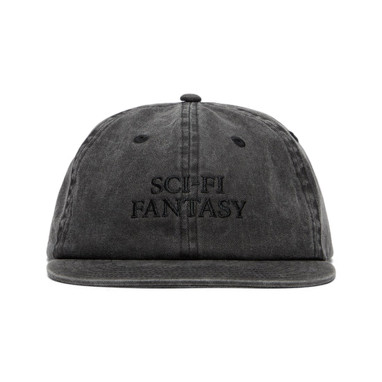 Sci-Fi Fantasy Washed Logo Hat (Black)