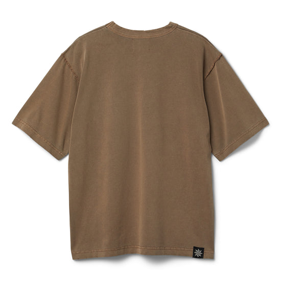 Beach Brains Pocket Tee (Brown)