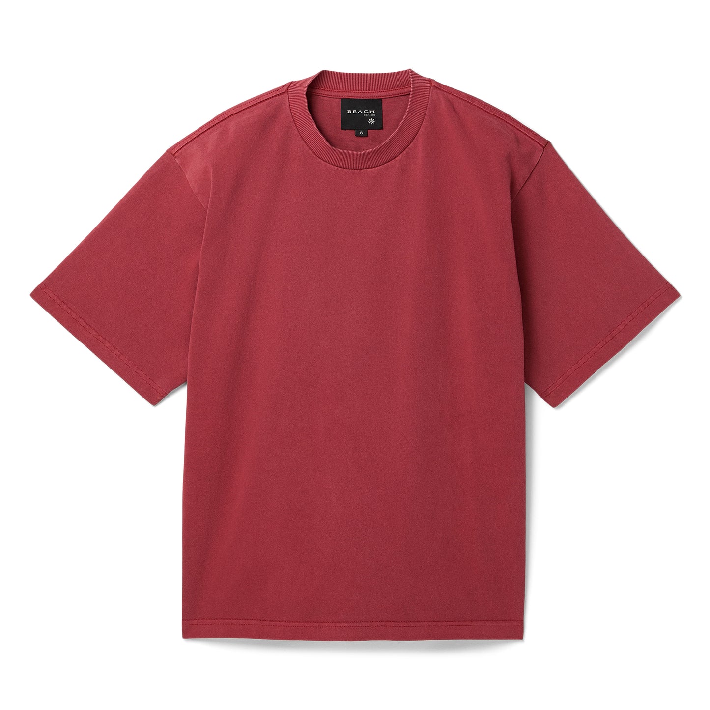 Beach Brains Boxy Tee (Red)