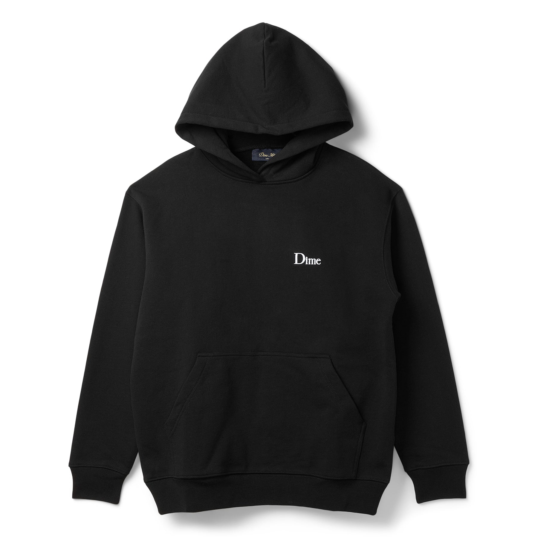 Dime Classic Small Logo Hoodie (Black)
