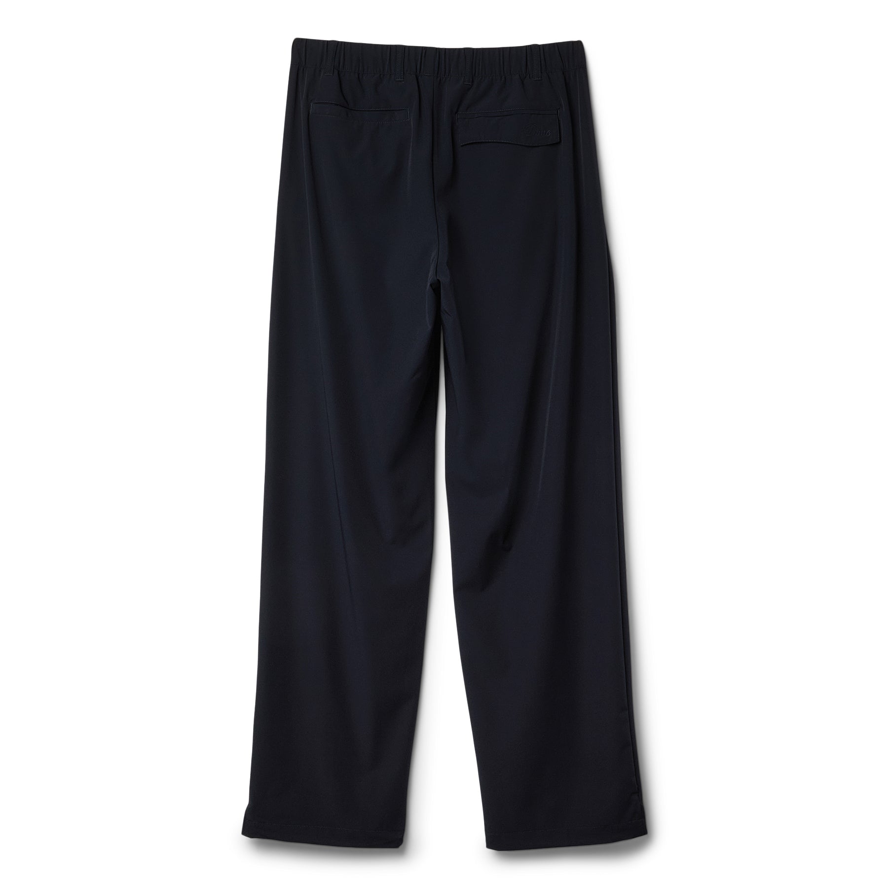 Dime Pleated Nylon Pants (Black)