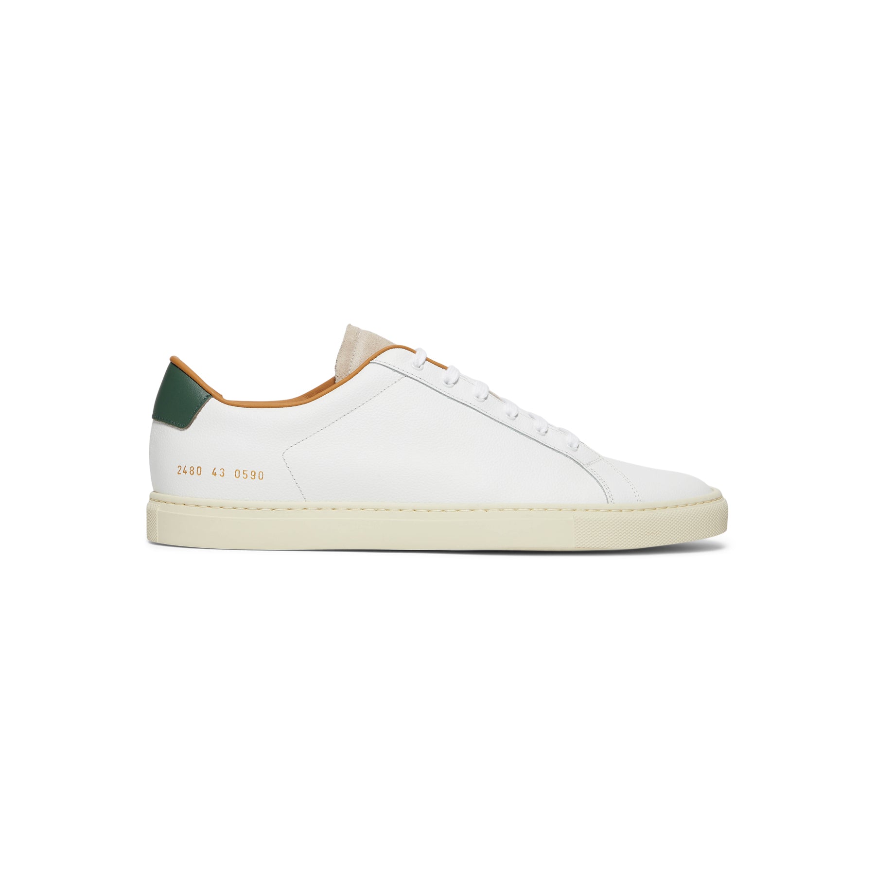 Common Projects Retro Low Profile (White/Green)