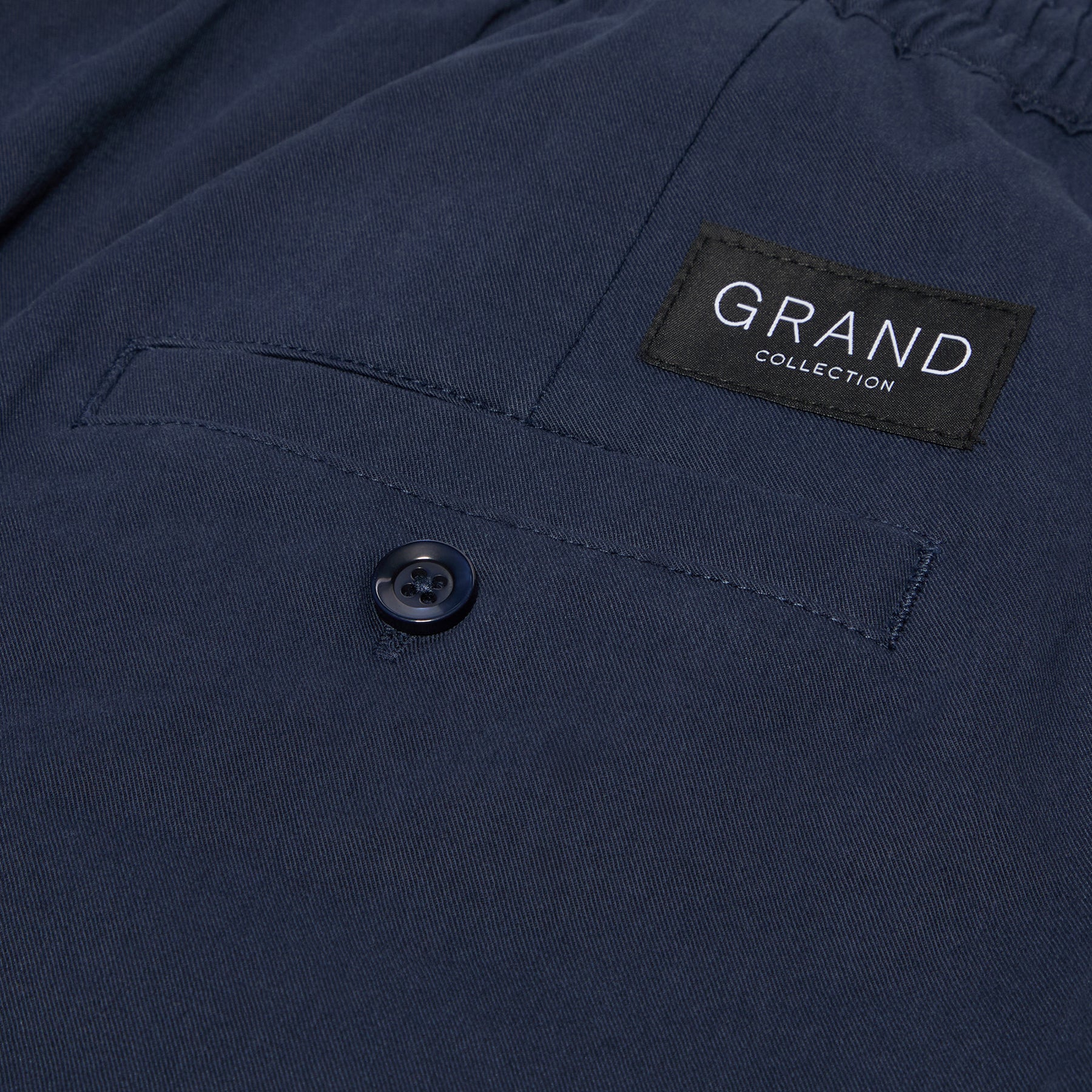 Grand Collection Cotton Pant (Navy)