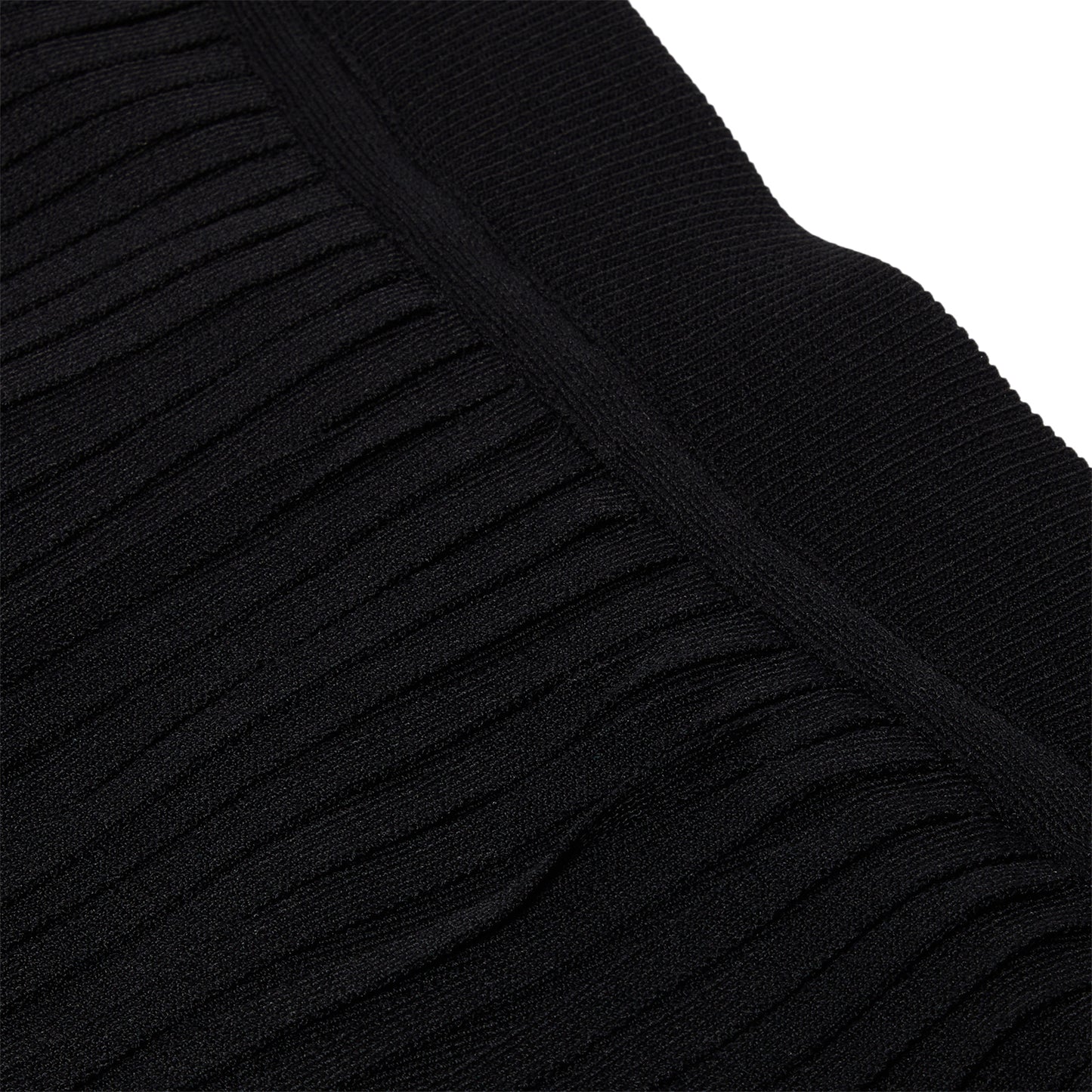Simon Miller Za Za Knit Fringe Skirt (Black)