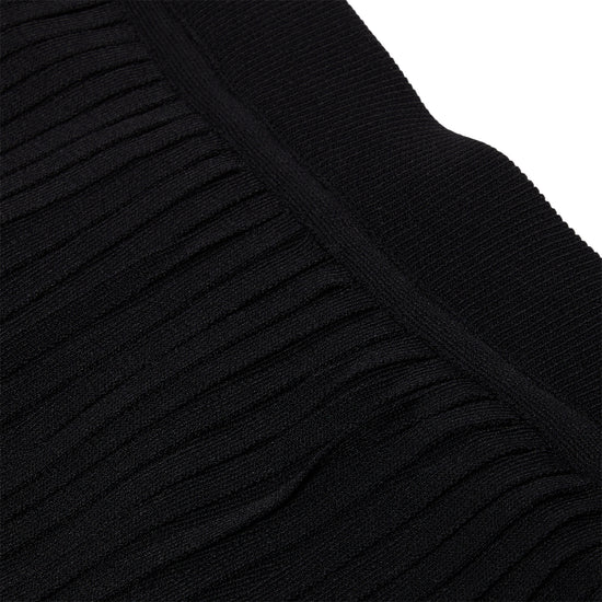 Simon Miller Za Za Knit Fringe Skirt (Black)