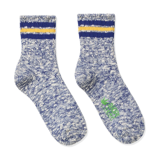 A Hope Hemp Socks (Navy)