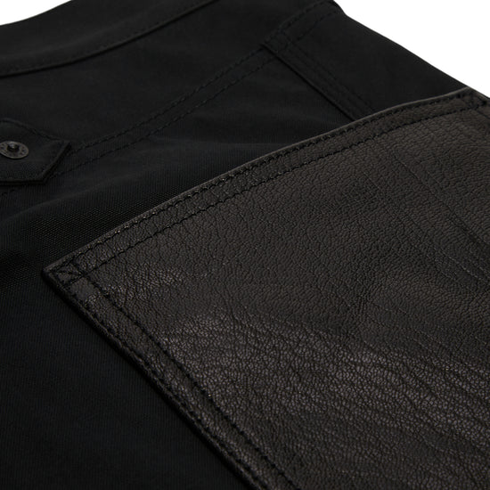 Junya Watanabe Leather Patch Cargo Pant (Black)