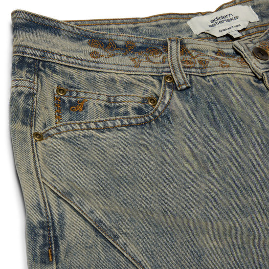Adidem Asterisks Rivet Chainstitch Jeans (Rust Wash)