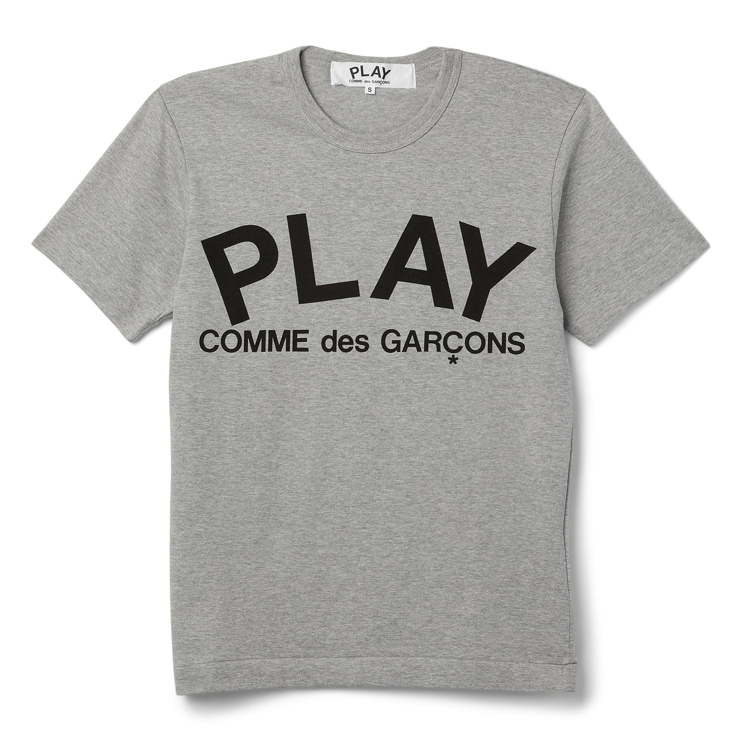 Comme Des Garcons PLAY T-Shirt Short Sleeve Knit (Grey)