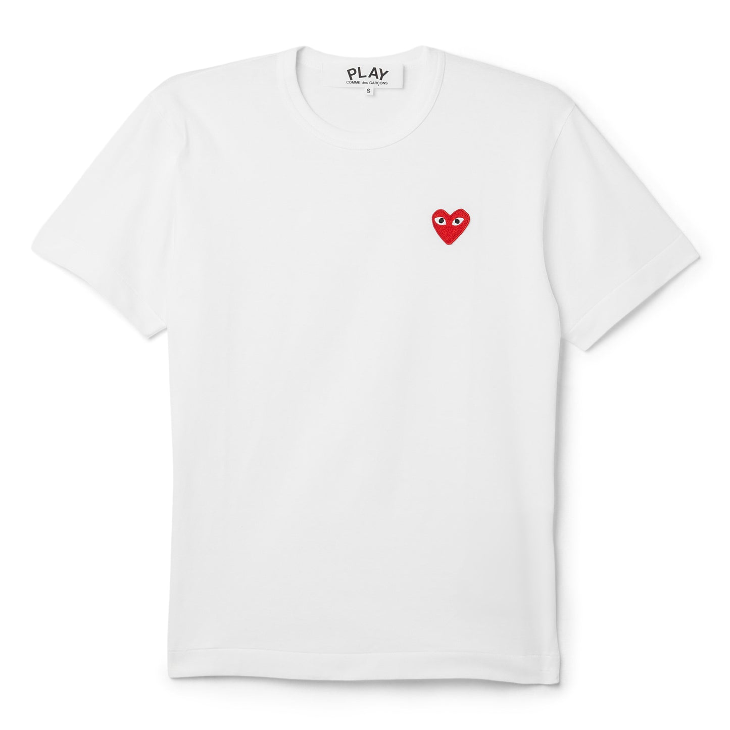 Comme Des Garcons PLAY T-Shirt (White)