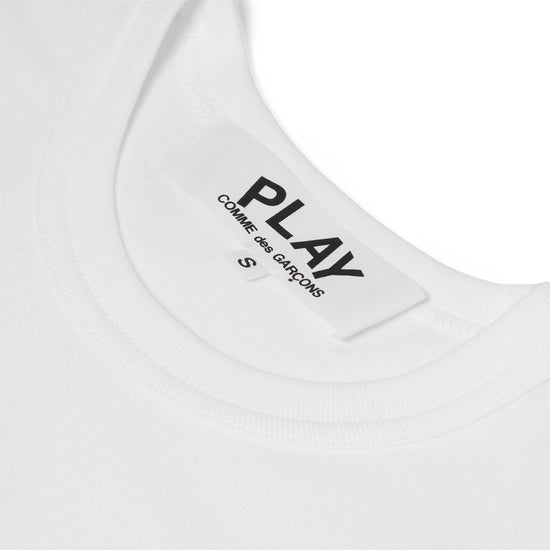 Comme Des Garcons PLAY T-Shirt (White)