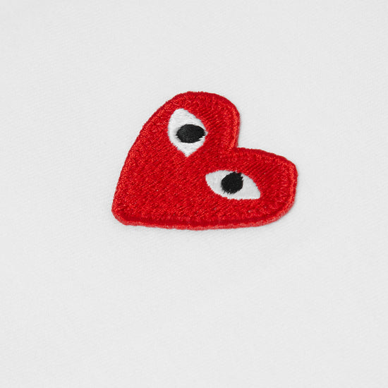 Comme Des Garcons PLAY T-Shirt (White)