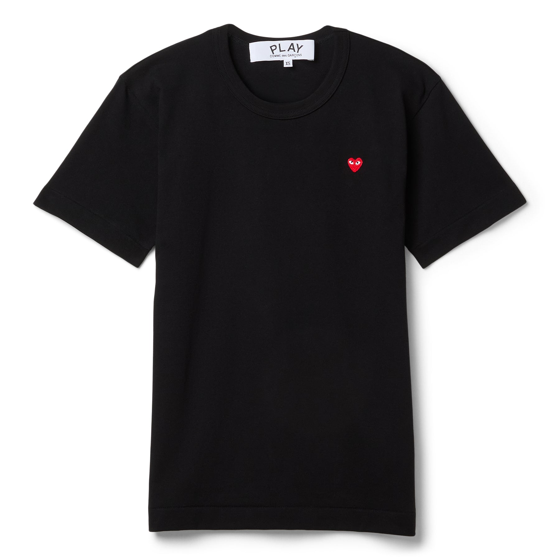 無料配達 Des Comme Garcons (White Knit Sleeve Short T-Shirt PLAY トップス