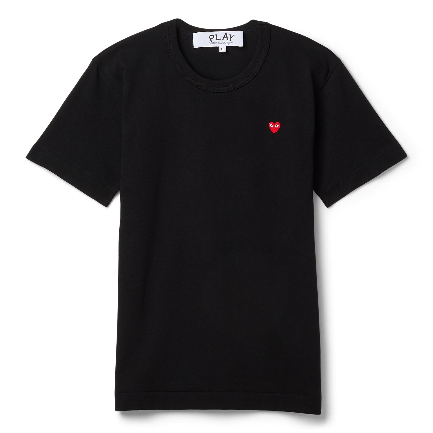 Comme Des Garcons PLAY T-Shirt Short Sleeve Knit (White)