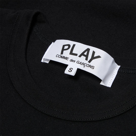 Comme Des Garcons PLAY T-Shirt Short Sleeve Knit (White)