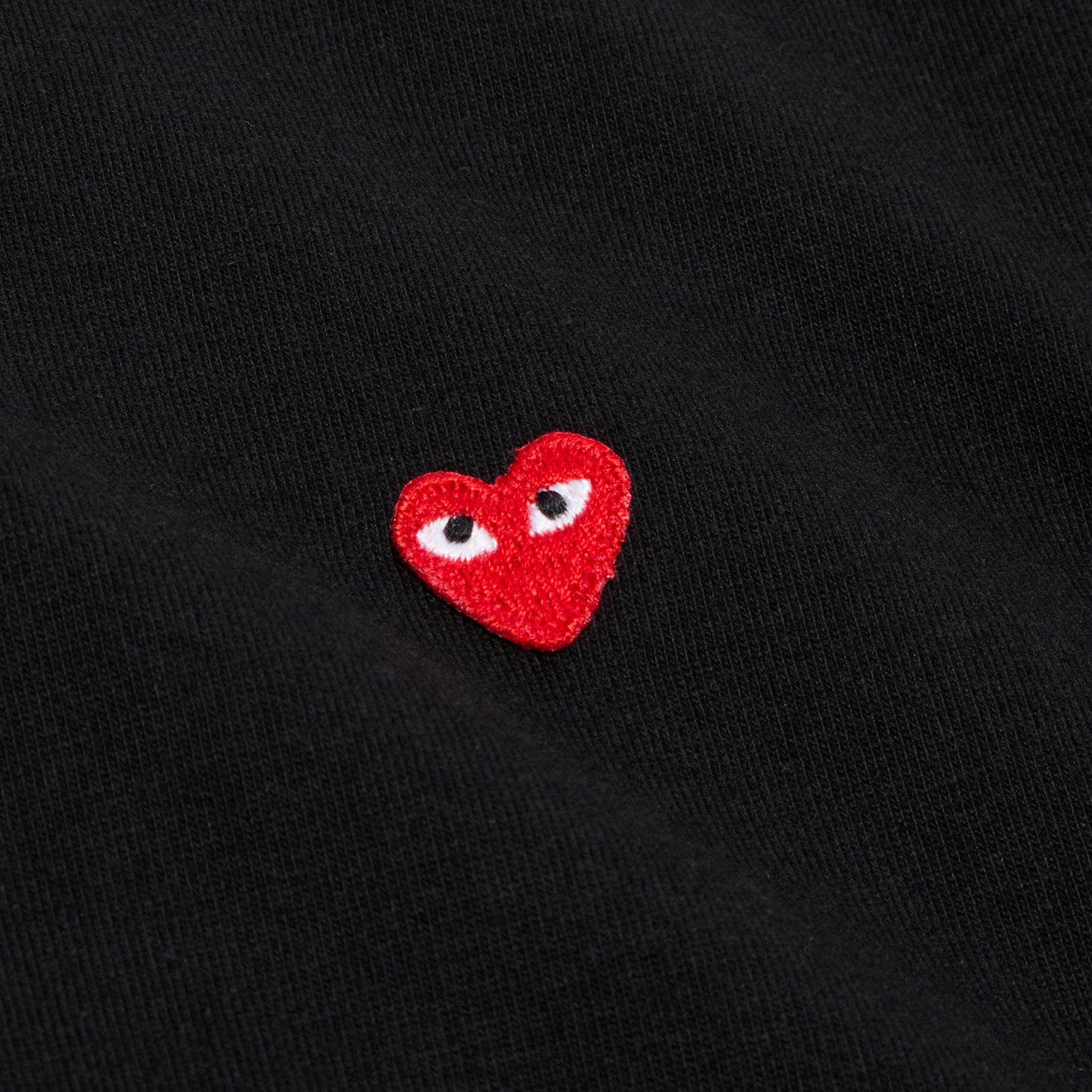 Comme Des Garcons PLAY T-Shirt Short Sleeve Knit (White)