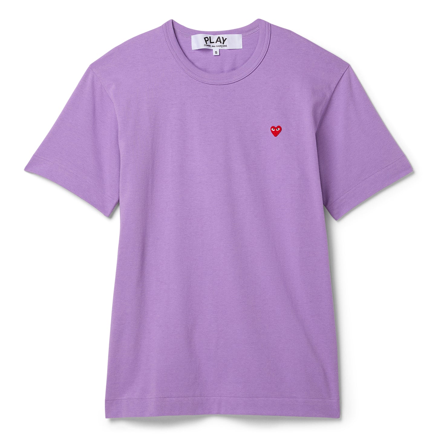 Comme Des Garcons PLAY T-Shirt Short Sleeve Knit (Purple)