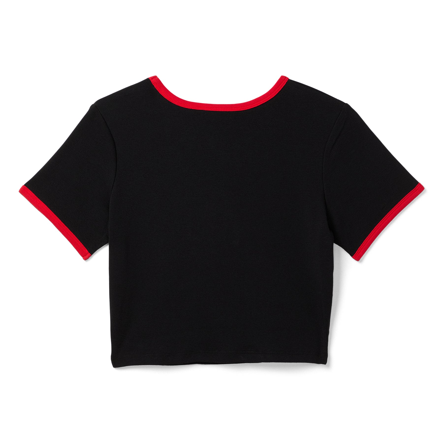 Dime Womens Star Baby Tee (Black)