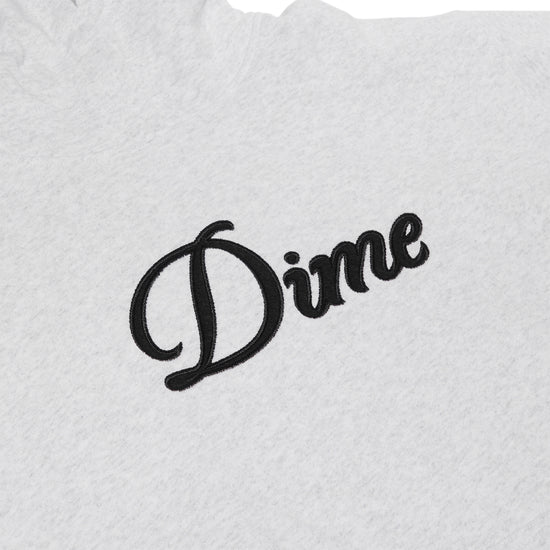Dime Cursive Hoodie (Ash)
