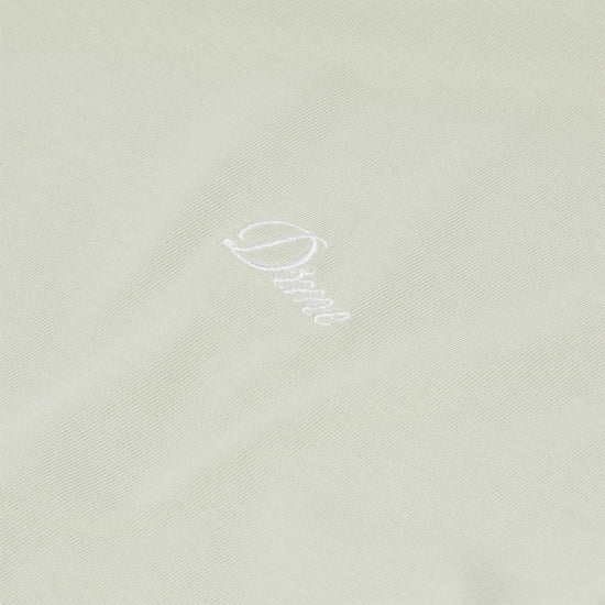 Dime Cursive Small Logo T-Shirt (Charcoal Moss)