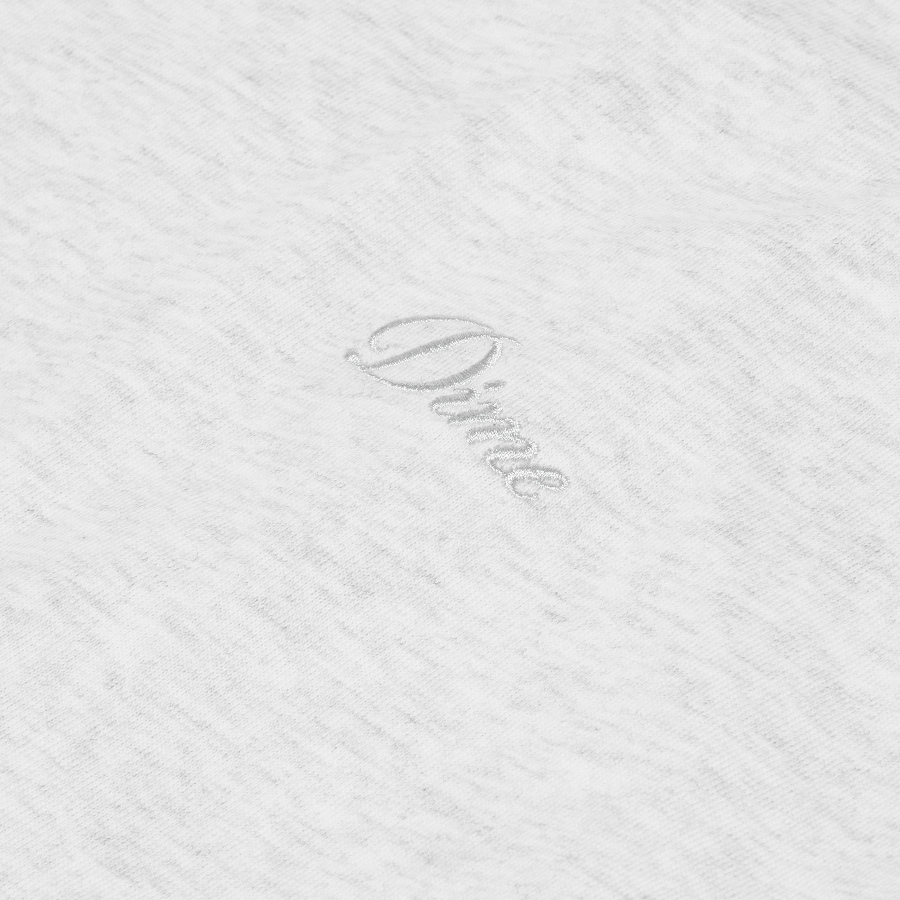 Dime Cursive Small Logo T-Shirt (Ash)
