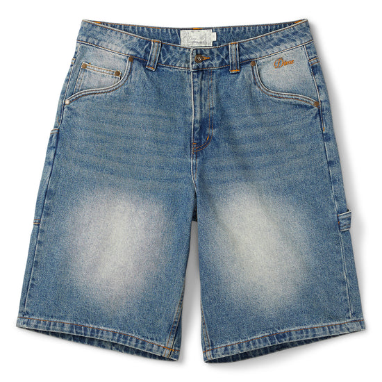 Dime Classic Denim Shorts (Sandblasted Indigo)