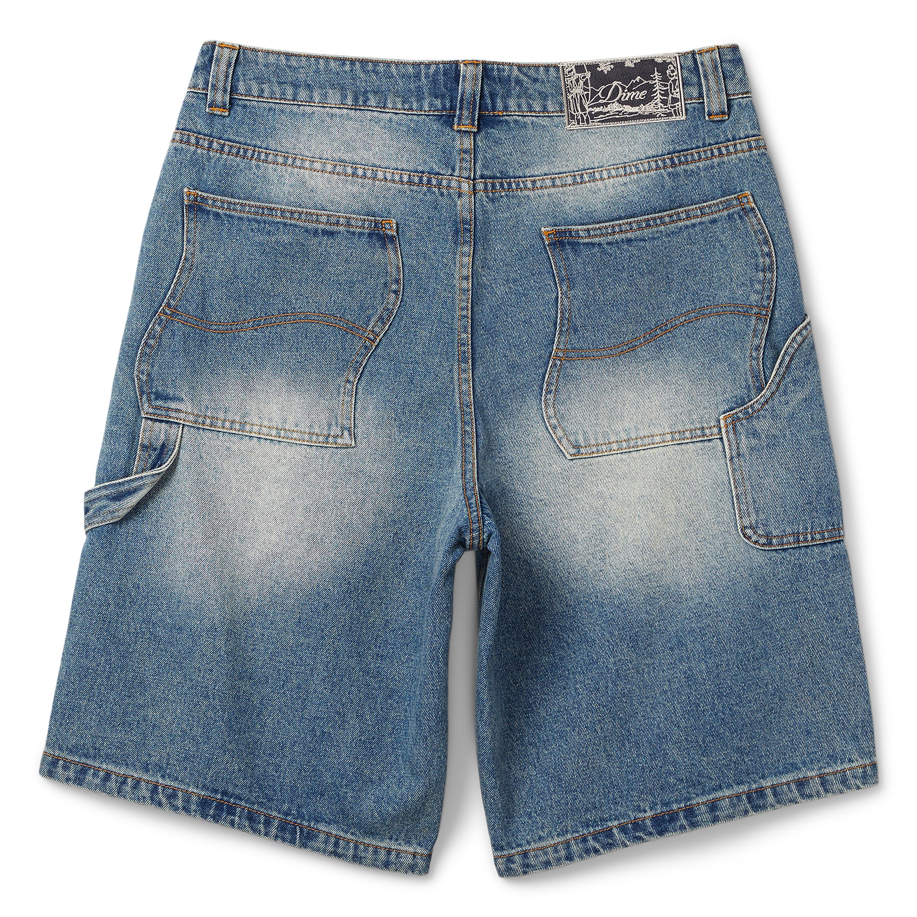 Dime Classic Denim Shorts (Sandblasted Indigo) – CNCPTS