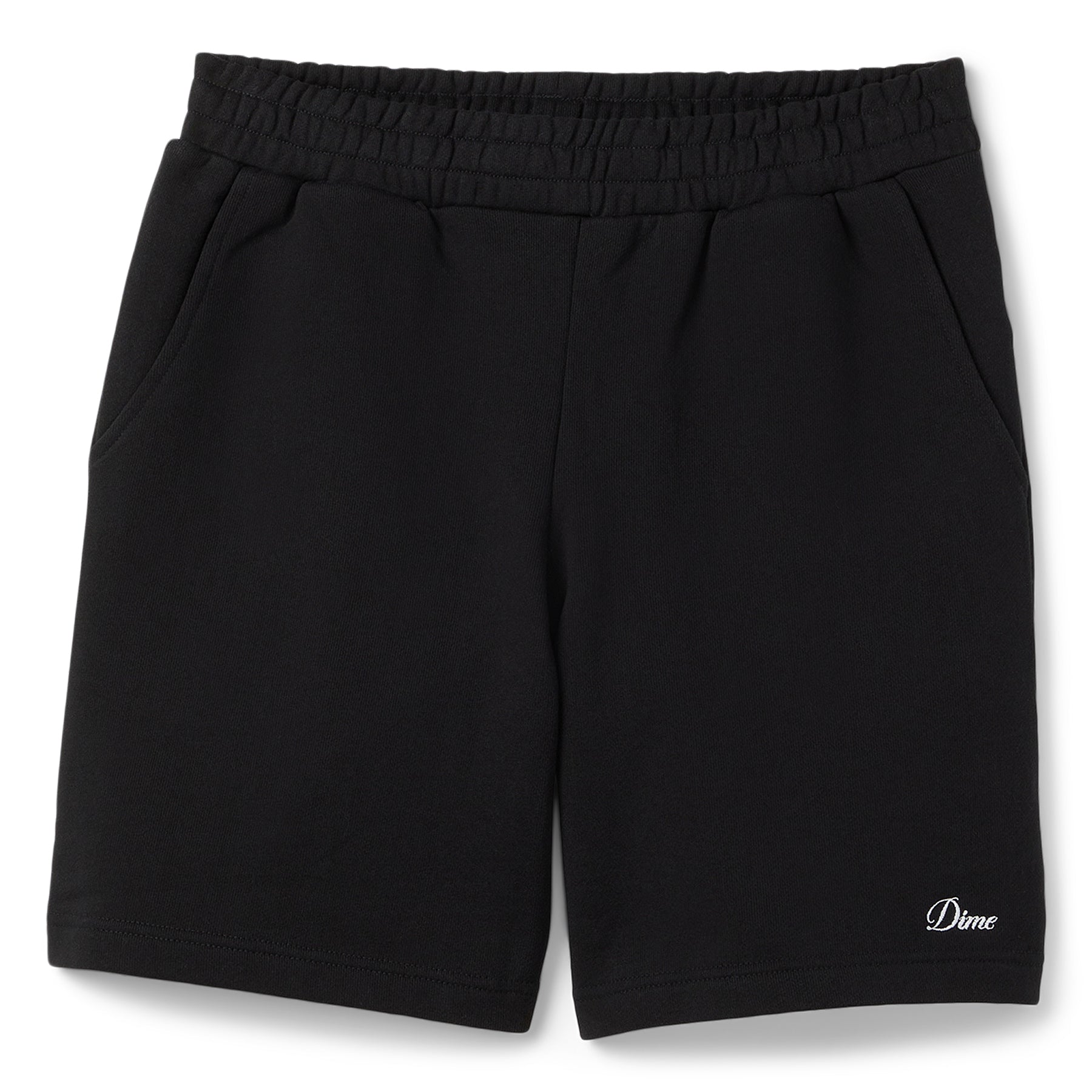 Dime Cursive Small Logo Sweatshorts (Black)
