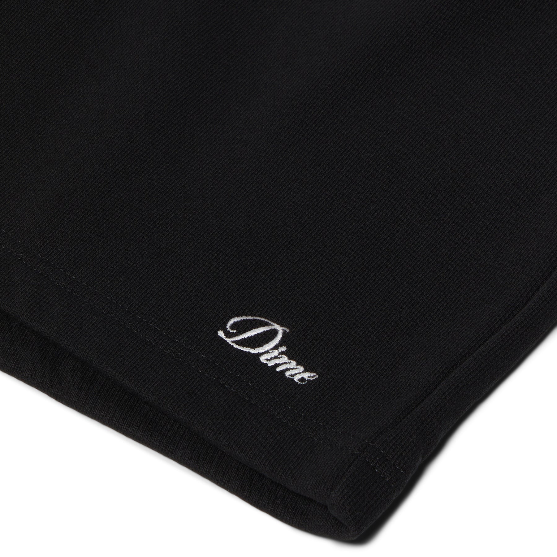 Dime Cursive Small Logo Sweatshorts (Black)