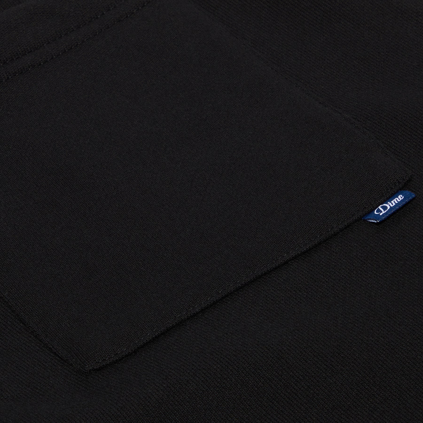 Dime Cursive Small Logo Sweatshorts (Black)