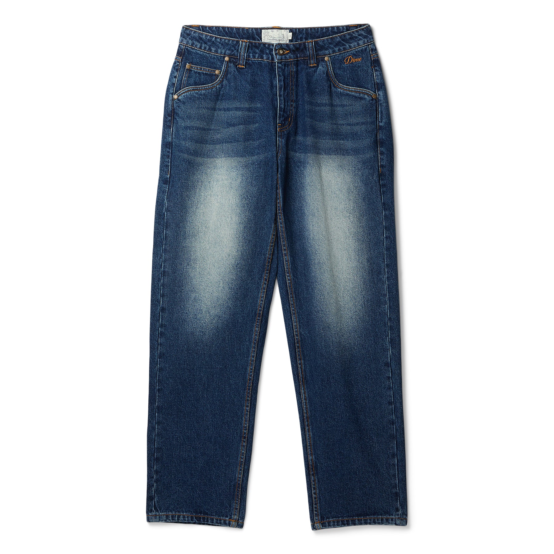 Dime Classic Relaxed Denim Pants (Faded Indigo)