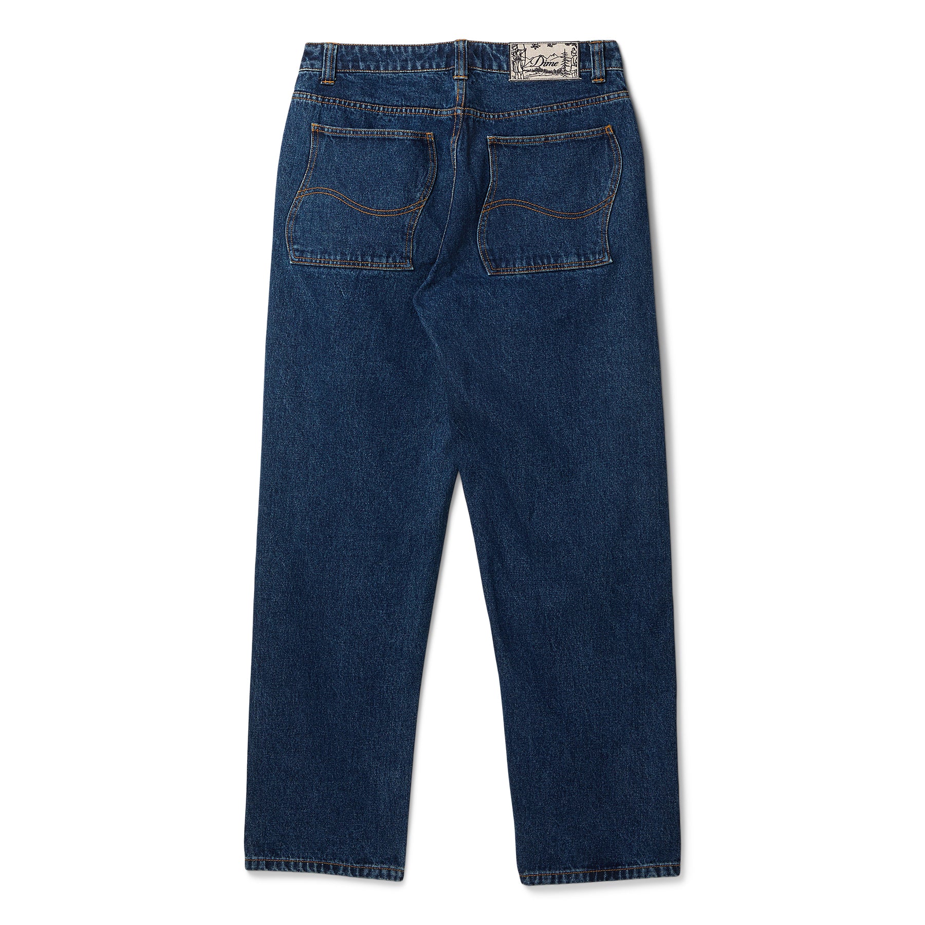 Dime Classic Relaxed Denim Pants (Faded Indigo)