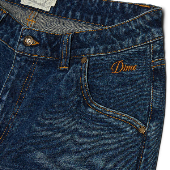 Dime Classic Relaxed Denim Pants (Faded Indigo)