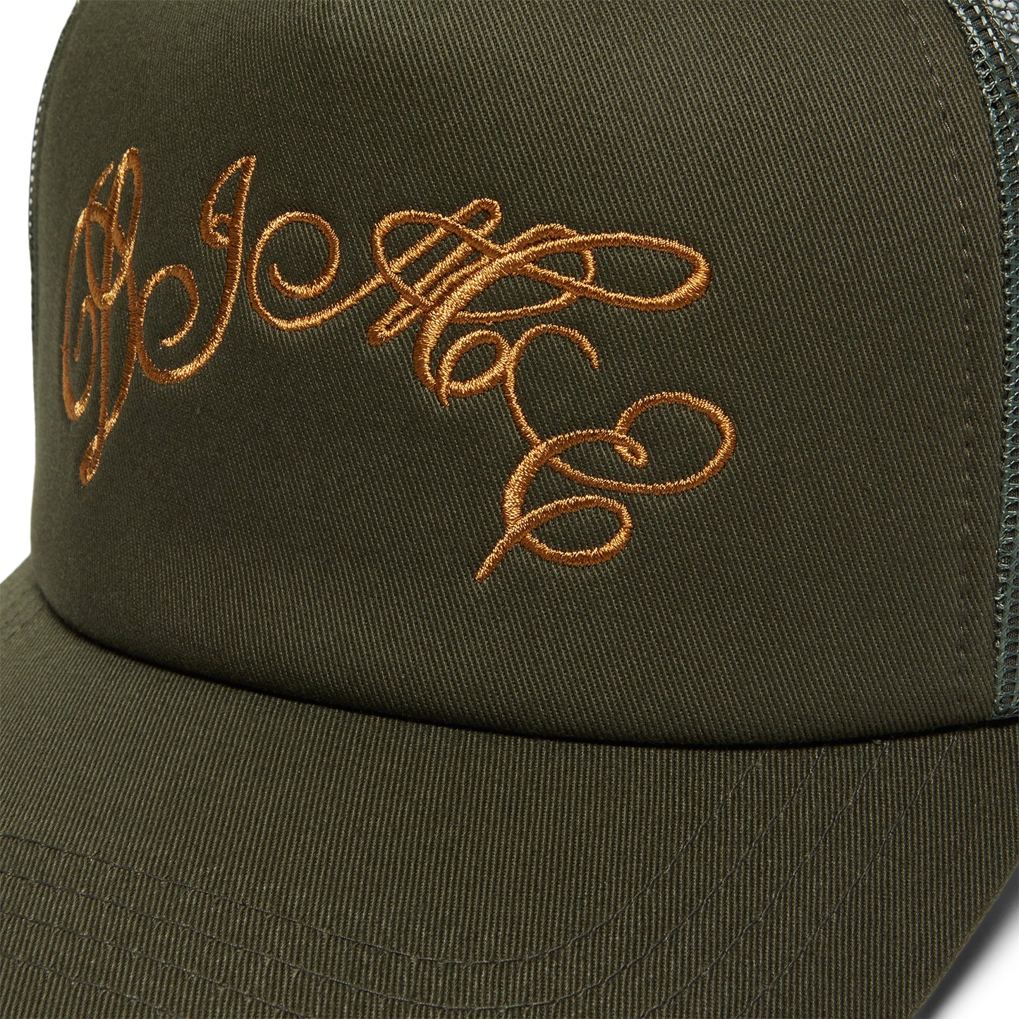 Dime Fighter Trucker Cap (Military Green)